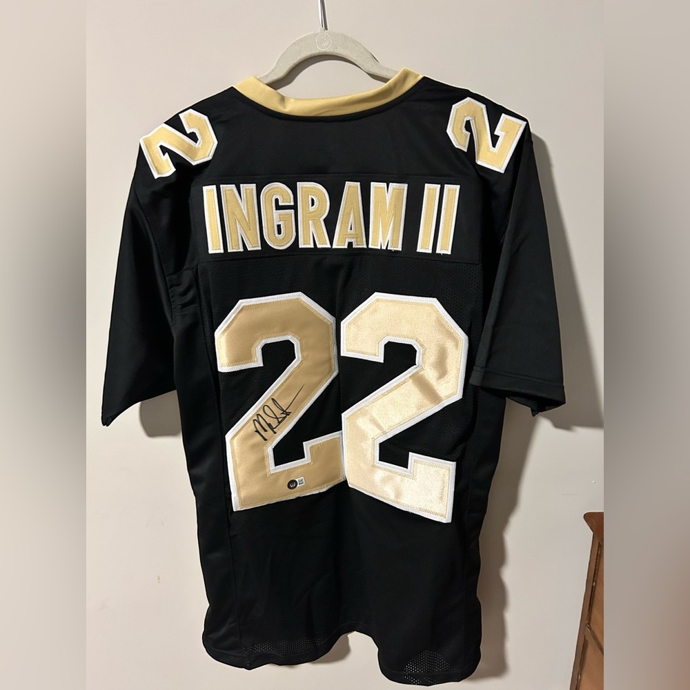 Authenticated Signed Mark Ingram New Orleans Sain… - image 2